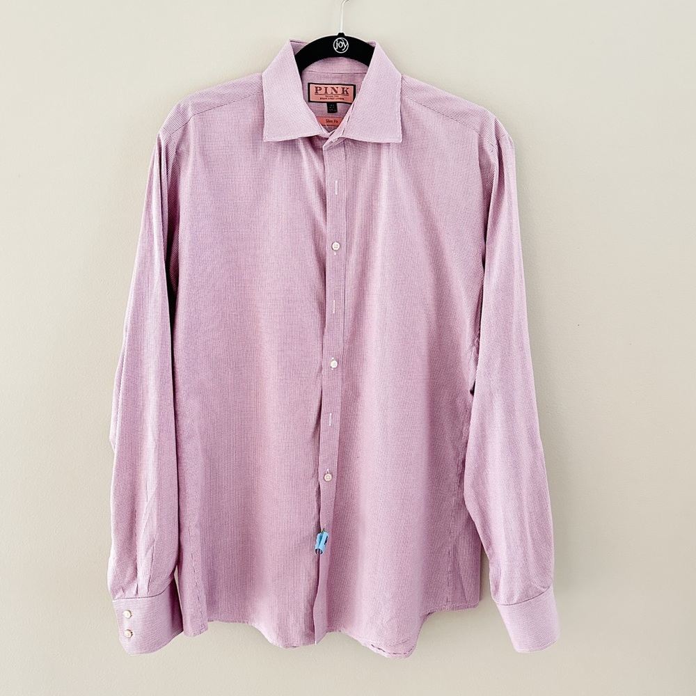Thomas Pink Dress Shirt